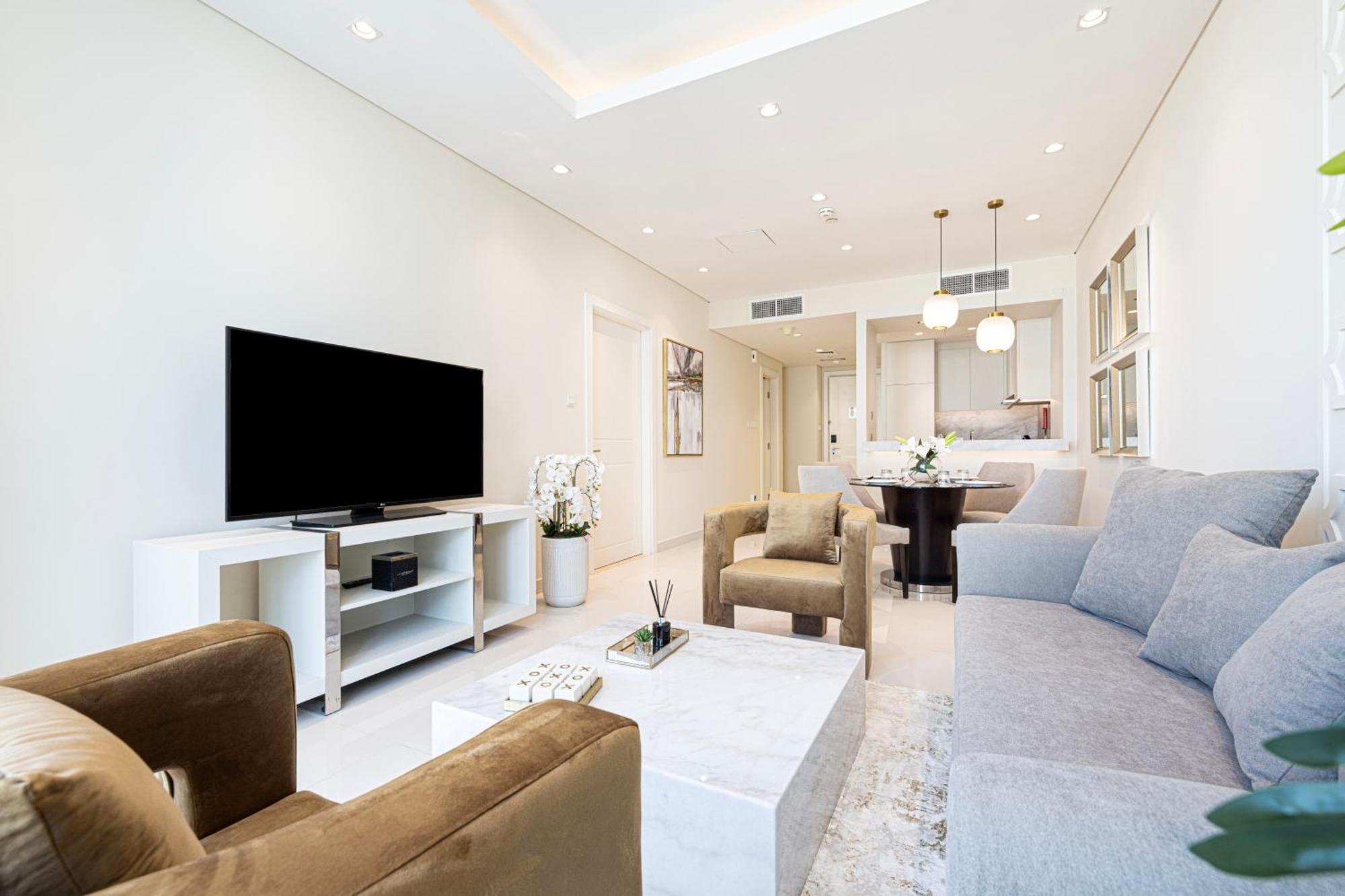 Appartement Magnificent - Damac Distinction Downtown à Dubaï Extérieur photo
